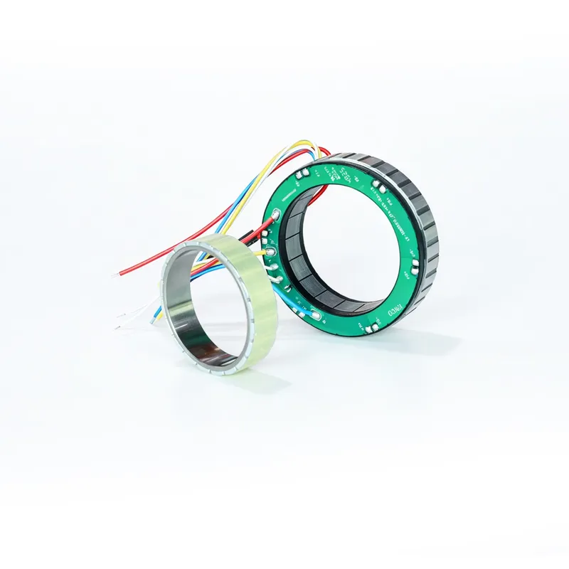 Frameless Torque Motor Stator Rotor - طقم محرك BLDC بدون إطار FMK08513