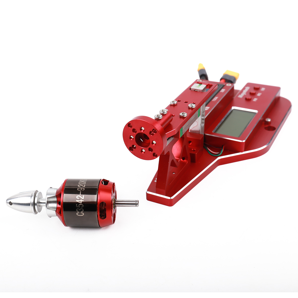جهاز اختبار قوة الدفع للمحرك م - مراجعة Brushless Motor Thrust Test Stand وسعره
